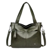 Sac Bandoulière Décontracté à Main en Cuir