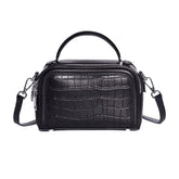 Sac Bandoulière à Main de Luxe en Cuir à Motif Croco