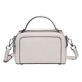 Sac Bandoulière à Main de Luxe en Cuir à Motif Croco