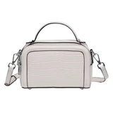 Sac Bandoulière à Main de Luxe en Cuir à Motif Croco