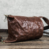 Sacoche à Main à Bandoulière en Cuir Chic & Vintage