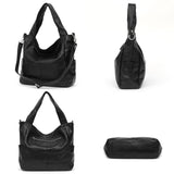 Sac Cabas Classique de Grande Capacité en Cuir