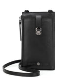 Porte Carte et Monnaie à Bandoulière Fonctionnel pour Femme