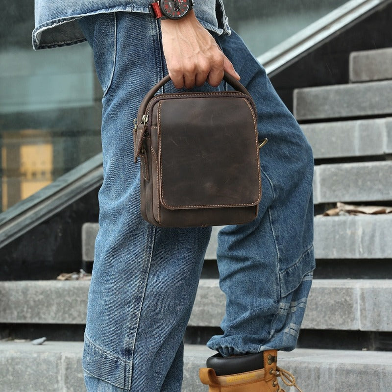 Sac Bandoulière Messenger à Petit Format pour Homme