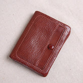 Portefeuille de Luxe Souple Classique en Cuir pour Homme