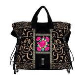 Sac Bandoulière Bohémien en Toile Brodé