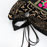 Sac Bandoulière Bohémien en Toile Brodé