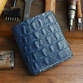 Porte Carte en Cuir Crocodile pour Homme