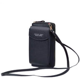 Portefeuille à Bandoulière de Grande Capacité pour Femme