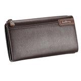 Portefeuille à Main Grand Format à Compartiments