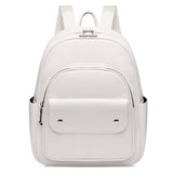 Sac à Dos Simple en Cuir Souple pour Femme