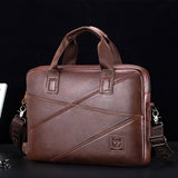 Sac Ordinateur Fonctionnel de Luxe en Cuir pour Homme