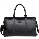 Sac de Voyage à Bandoulière Simple de Luxe en Cuir