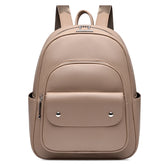 Sac à Dos Simple en Cuir Souple pour Femme