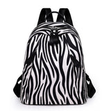 Sac À Dos Imprimé Zébré Tendance Imperméable