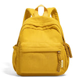 Sac À Dos Femme En Velours Côtelé Tendance