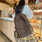 Sac À Dos Léopard Style Urbain