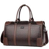 Sac de Voyage à Bandoulière Simple de Luxe en Cuir