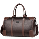 Sac de Voyage à Bandoulière Simple de Luxe en Cuir