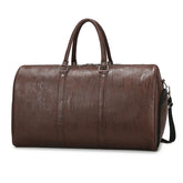 Sac de Voyage Homme en Cuir Léger à Grand Compartiment