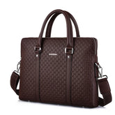 Sac Ordinateur Portable de 14 Pouces en Cuir pour Homme