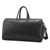 Sac de Voyage Homme en Cuir Léger à Grand Compartiment
