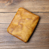 Porte-Monnaie en Cuir Souple pour Homme