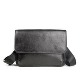 Sacoche à Bandoulière Décontracté en Cuir pour Business