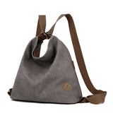 Sac Bandoulière à Dos Vintage avec Cordon en Toile
