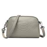 Sac Bandoulière à Main de Luxe en Cuir à Motif Croco