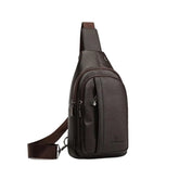 Sacoche de Poitrine en Cuir pour Homme