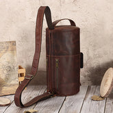 Sacoche à Main à Bandoulière en Cuir Chic & Vintage