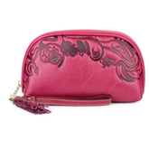 Portefeuille en Cuir avec Sangle Détachable pour Femme