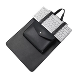 Sac Ordinateur Bandoulière Fin en Cuir Simple