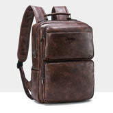 Sac à Dos PC Portable de 14 pouces en Cuir pour Homme