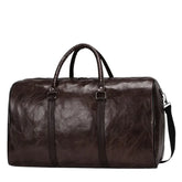 Sac de Voyage Homme en Cuir Léger à Grand Compartiment