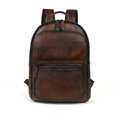 Sac à Dos Homme en Cuir de Grande Capacité pour Voyage
