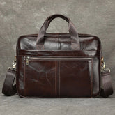 Porte Document en Cuir Vintage pour Homme