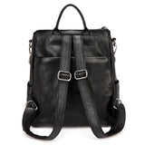 Sac à Dos de Voyage à Motif Croco en Cuir pour Femme