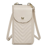 Portefeuille à Bandoulière de Grande Capacité pour Femme