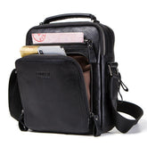 Sac Bandoulière en Cuir Polyvalent et Elégant pour Homme