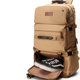 Sac de Voyage et Randonnée Multipoches en Toile Décontracté