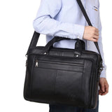 Porte Document Business en Cuir Décontracté pour Homme