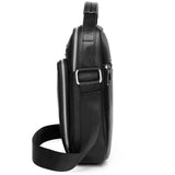 Sac Bandoulière avec Poignée en Cuir Simple pour Homme