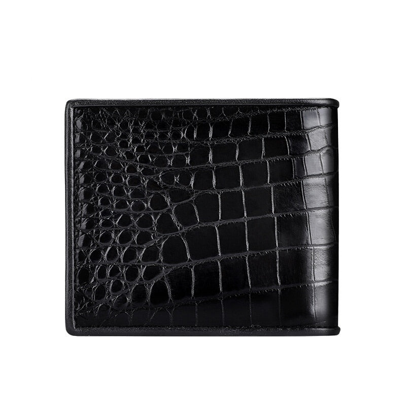 Portefeuille de Luxe en Cuir à Motif Croco Homme