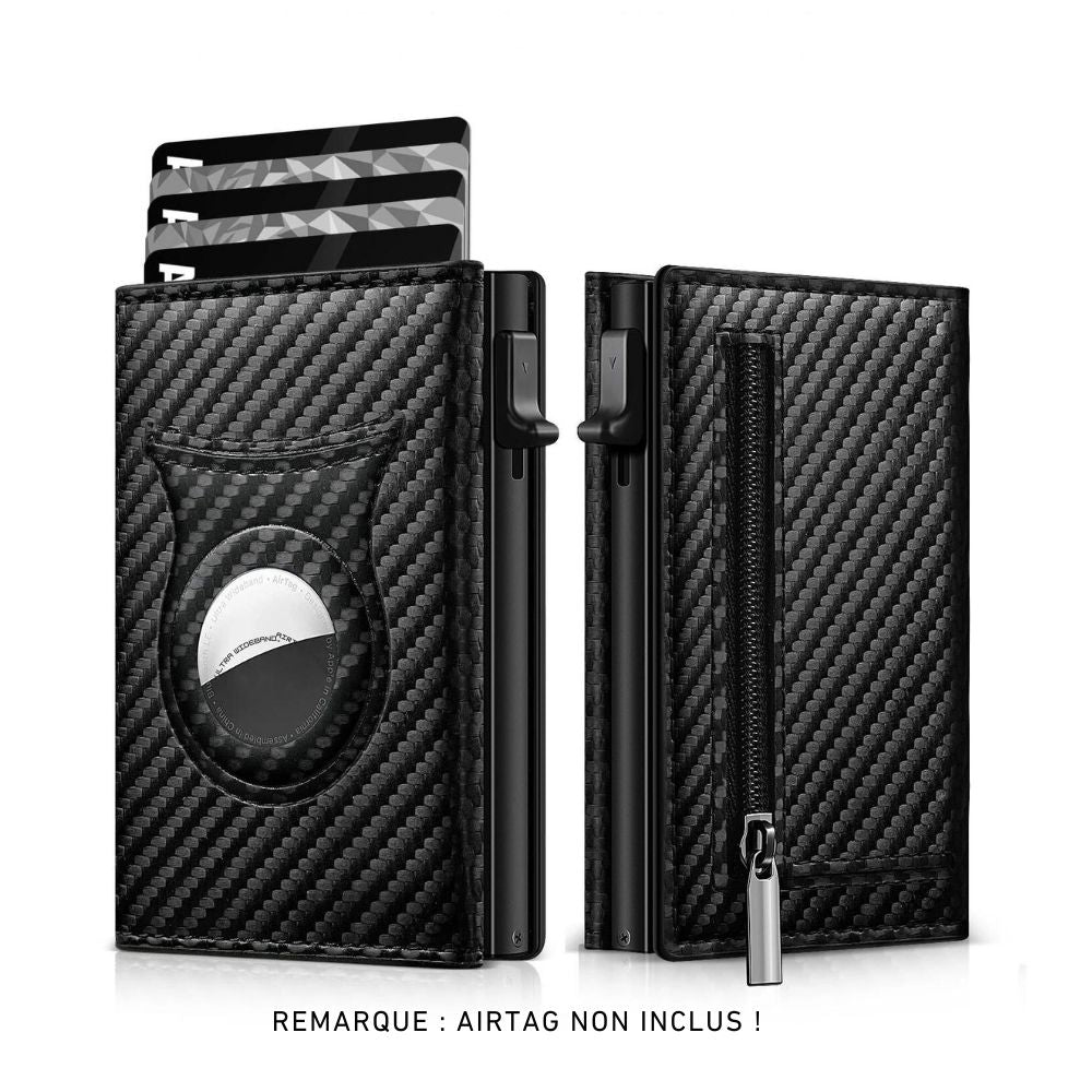 Porte-Cartes Homme RFID Compact et Magnétique