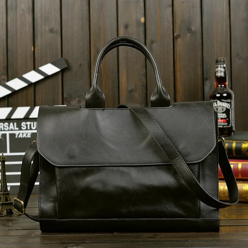 Sac Weekend Elégant en Cuir pour Homme