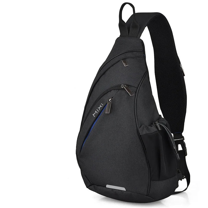 Sac À Dos Mono-Épaule USB Homme