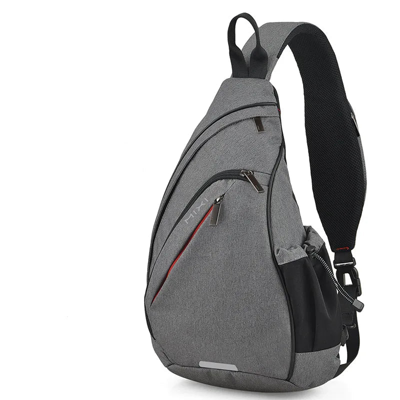 Sac À Dos Mono-Épaule USB Homme