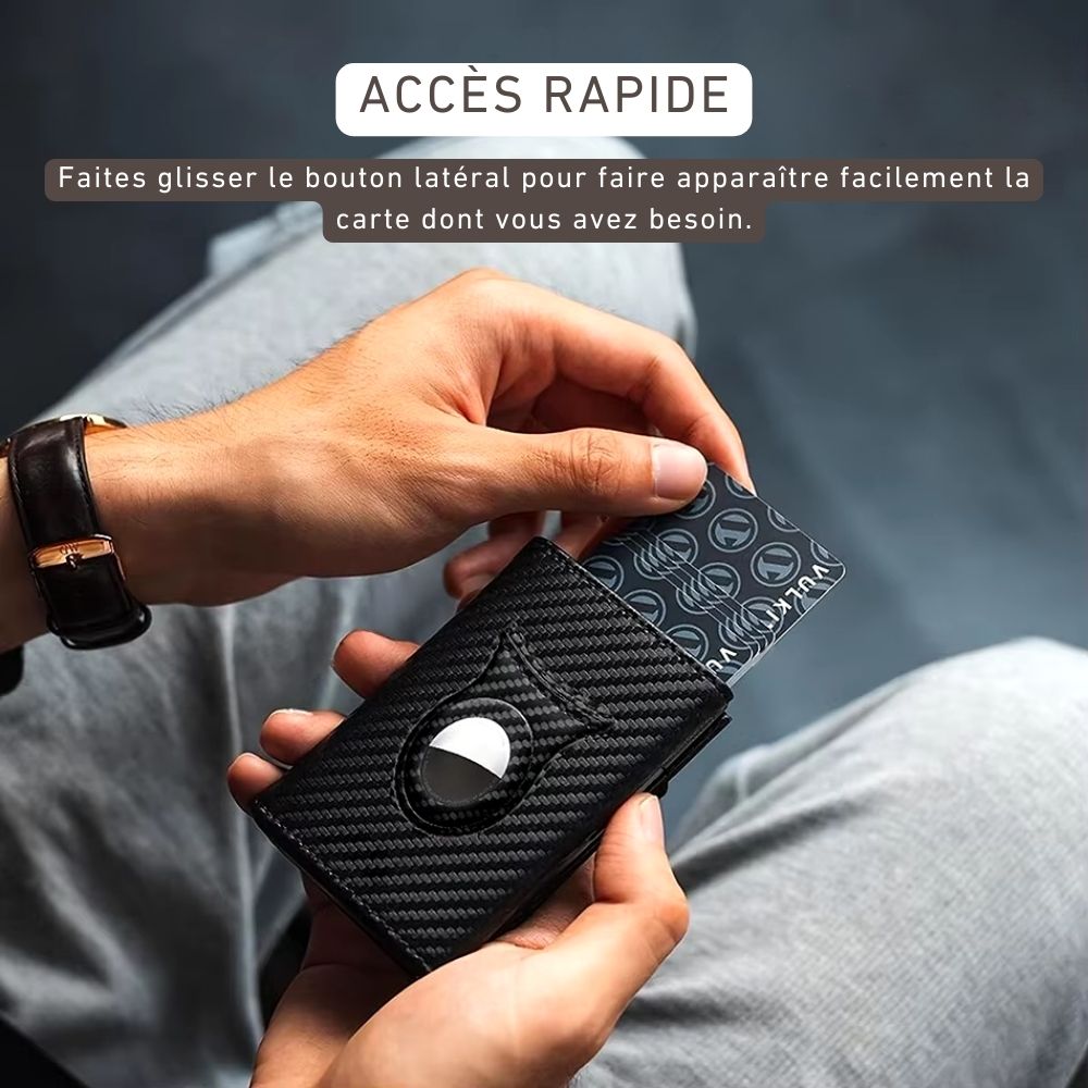 Porte Carte Magnétique pour Homme